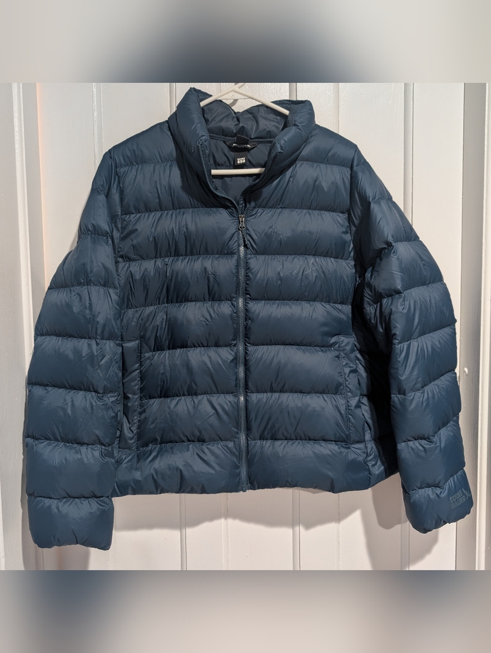 Eddie Bauer Women's Dark Navy Quilted Puffer Jacket